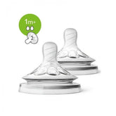 Philips Avent - AVT042/27 Avent Natural Teats Slow Flow 1m+ x2 - Mari Kali Stores Cyprus